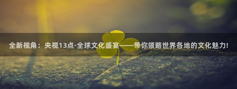 24直播网源码：全新视角：央视13点·全球文化盛宴——带你领略世界各地的文化魅力!